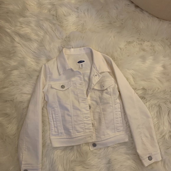 White jean jacket - Picture 1 of 1